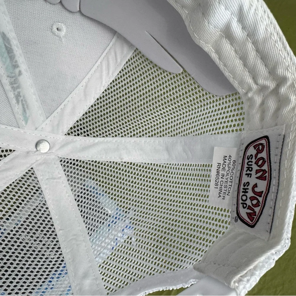 NWT Ron Jon Surf Shop Pineapple Tropical Print baseball Cap - Picture 7 of 8